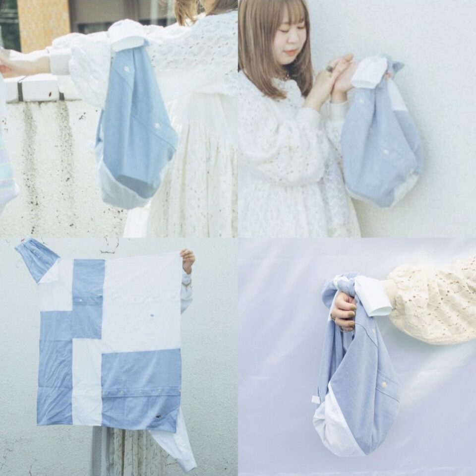 古着をリメイクしたふろしき”ふろぴん” | Furoshiki Mignon